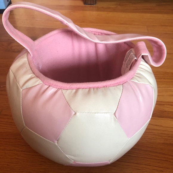 Pink Soccer Ball Bag - Picture 2 of 4